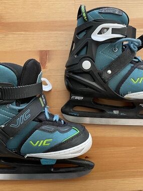 Blue Kids Skates Size Adjustable